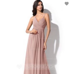 Dusty Rose Bridesmaid Dress